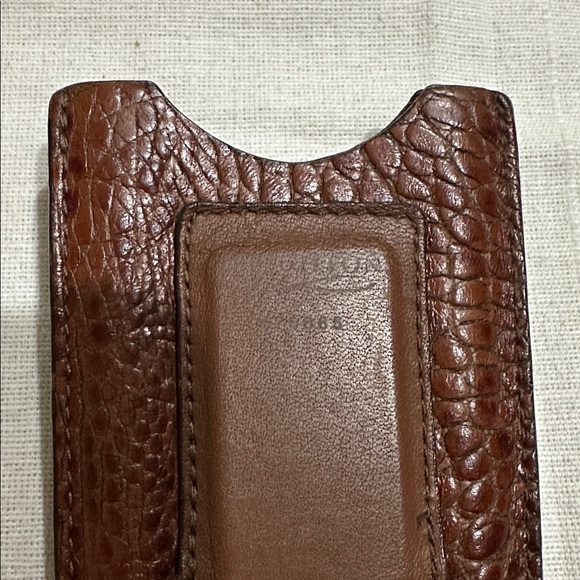 Vintage Brighton leather wallet money clip - Picture 2 of 7